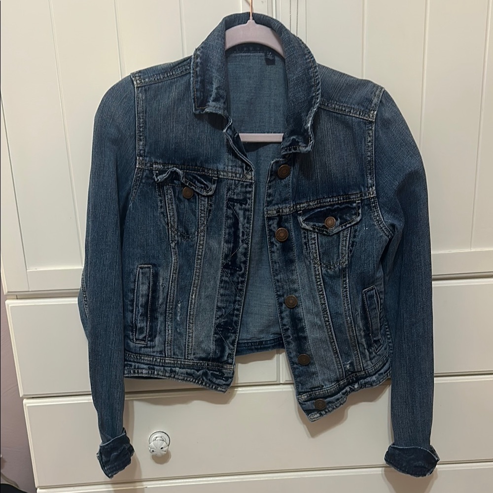 American Eagle Outfitters Blue Jean Jacket